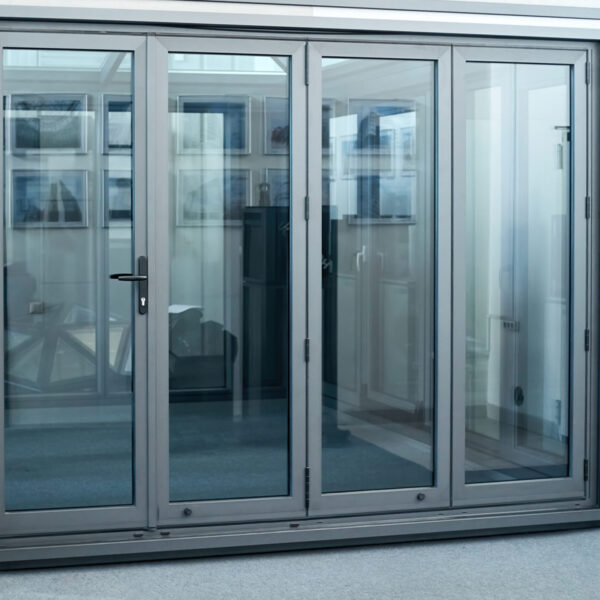 Aluminum Bifold Door 144″Wx96″H - Image 7