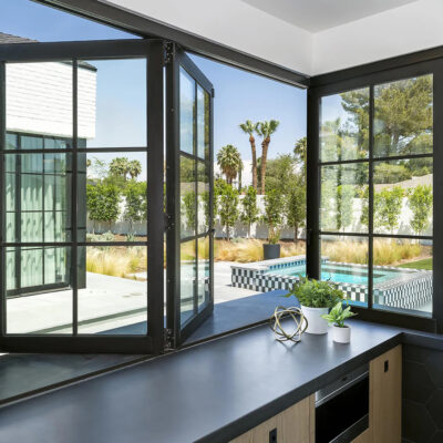 Aluminum Bifold Window 48″Wx36″H